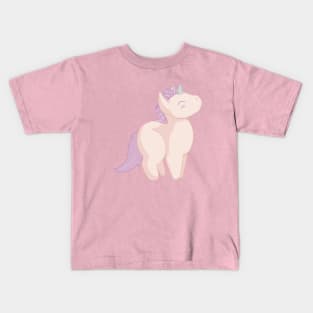 Purple Unicorn Kids T-Shirt